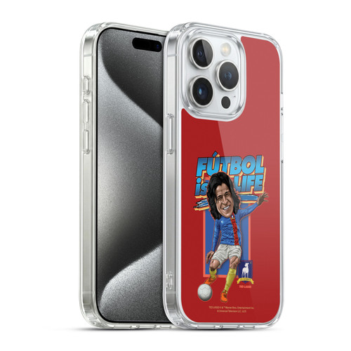 Ted Lasso Season 3 Bobbleheads Futbol Is Life Soft Gel Case for Apple iPhone 15 Pro & MagSafe