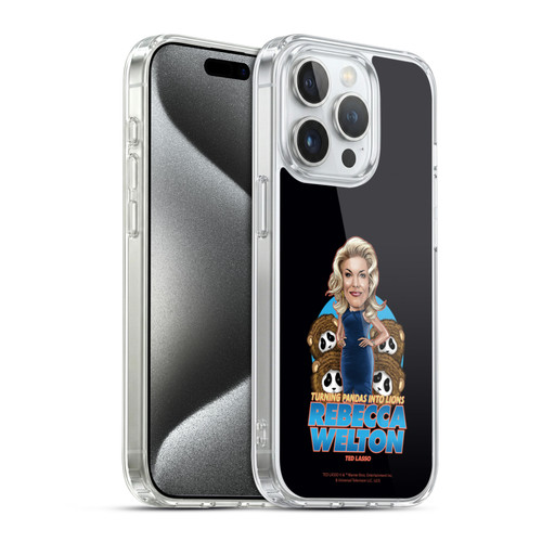 Ted Lasso Season 3 Bobbleheads Rebecca Welton Soft Gel Case for Apple iPhone 15 Pro & MagSafe
