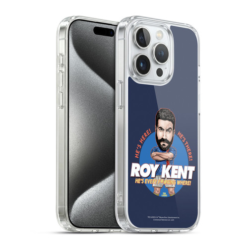 Ted Lasso Season 3 Bobbleheads Roy Kent Soft Gel Case for Apple iPhone 15 Pro & MagSafe