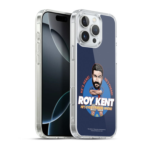 Ted Lasso Season 3 Bobbleheads Roy Kent Soft Gel Case for Apple iPhone 16 Pro Max & MagSafe