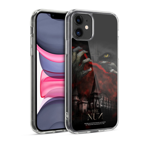 The Nun Valak Graphics Monastery Soft Gel Case for Apple iPhone 11