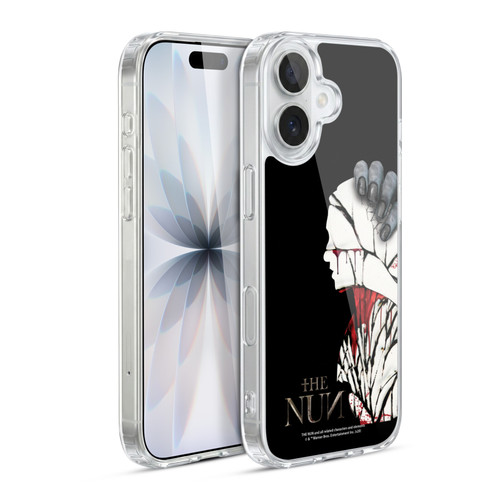 The Nun Valak Graphics Blood Hand Soft Gel Case for Apple iPhone 17