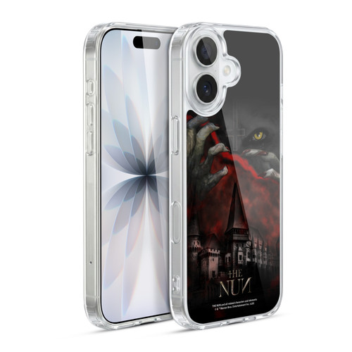 The Nun Valak Graphics Monastery Soft Gel Case for Apple iPhone 17