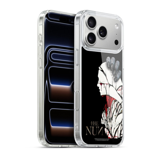 The Nun Valak Graphics Blood Hand Soft Gel Case for Apple iPhone 17 Pro Max