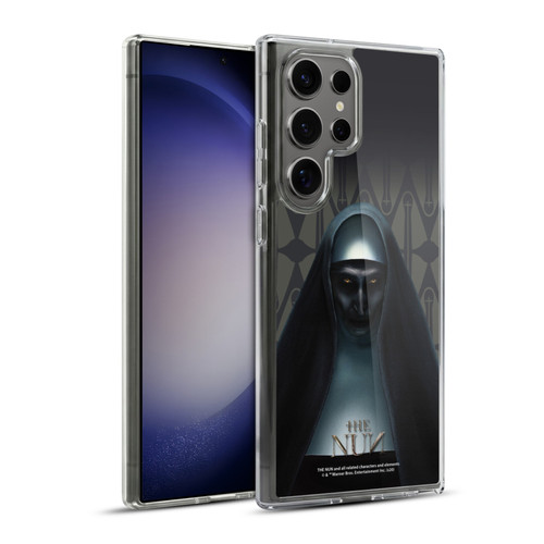 The Nun Valak Graphics Portrait Soft Gel Case for Samsung Galaxy S23 Ultra 5G & MagSafe