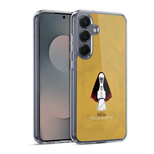 The Nun Valak Graphics Pray Soft Gel Case for Samsung Galaxy S25 & MagSafe