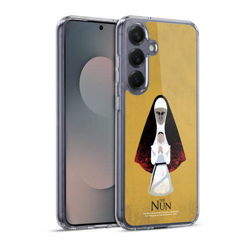 The Nun Valak Graphics Pray Soft Gel Case for Samsung Galaxy S25+ & MagSafe