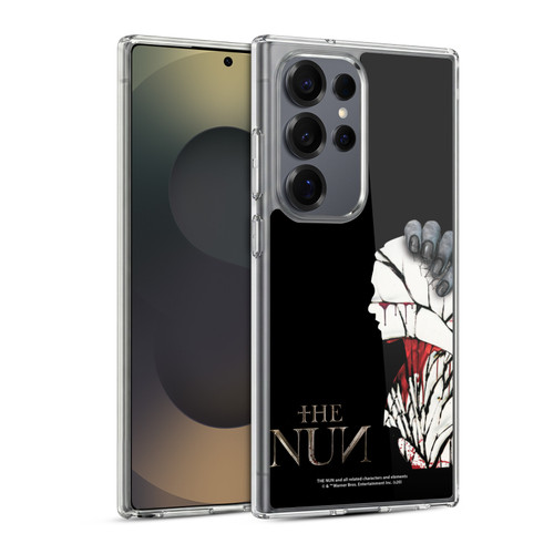 The Nun Valak Graphics Blood Hand Soft Gel Case for Samsung Galaxy S25 Ultra & MagSafe