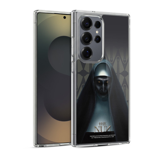The Nun Valak Graphics Portrait Soft Gel Case for Samsung Galaxy S25 Ultra & MagSafe
