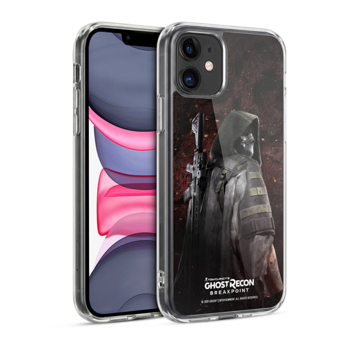 Tom Clancy's Ghost Recon Breakpoint Character Art Colonel Walker Soft Gel Case for Apple iPhone 11
