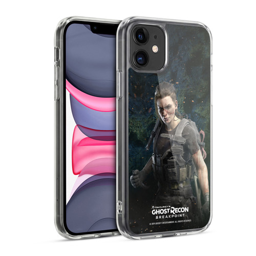 Tom Clancy's Ghost Recon Breakpoint Character Art Fury Soft Gel Case for Apple iPhone 11