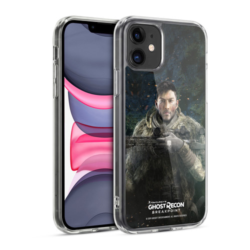 Tom Clancy's Ghost Recon Breakpoint Character Art Vasily Soft Gel Case for Apple iPhone 11
