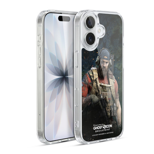 Tom Clancy's Ghost Recon Breakpoint Character Art Logo Soft Gel Case for Apple iPhone 17