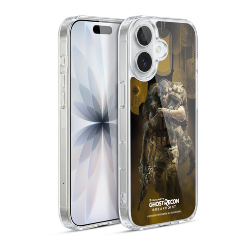 Tom Clancy's Ghost Recon Breakpoint Character Art Poster Soft Gel Case for Apple iPhone 17
