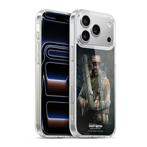 Tom Clancy's Ghost Recon Breakpoint Character Art Fixit Soft Gel Case for Apple iPhone 17 Pro Max