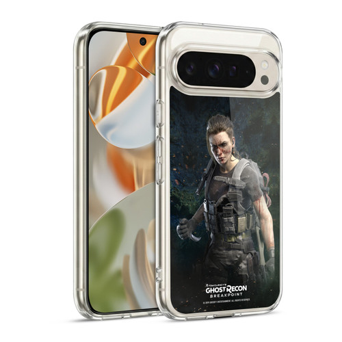 Tom Clancy's Ghost Recon Breakpoint Character Art Fury Soft Gel Case for Google Pixel 9 / Pixel 9 Pro