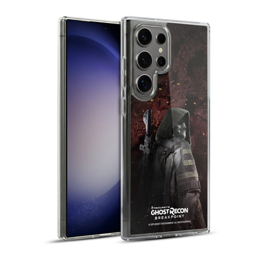 Tom Clancy's Ghost Recon Breakpoint Character Art Colonel Walker Soft Gel Case for Samsung Galaxy S23 Ultra 5G & MagSafe