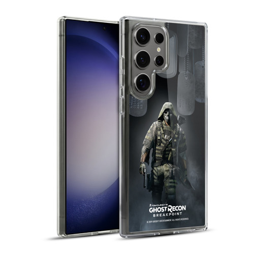 Tom Clancy's Ghost Recon Breakpoint Character Art Walker Poster Soft Gel Case for Samsung Galaxy S23 Ultra 5G & MagSafe