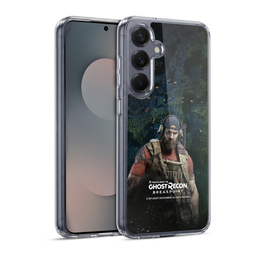 Tom Clancy's Ghost Recon Breakpoint Character Art Logo Soft Gel Case for Samsung Galaxy S25 & MagSafe