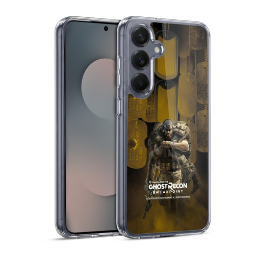Tom Clancy's Ghost Recon Breakpoint Character Art Poster Soft Gel Case for Samsung Galaxy S25 & MagSafe