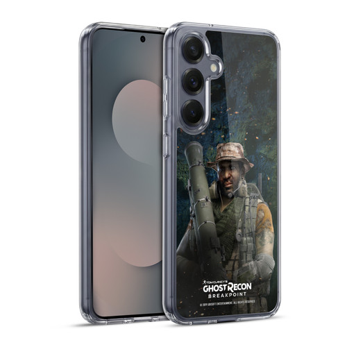 Tom Clancy's Ghost Recon Breakpoint Character Art Fixit Soft Gel Case for Samsung Galaxy S25+ & MagSafe