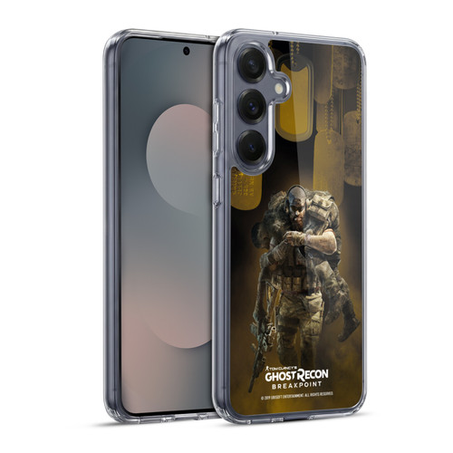 Tom Clancy's Ghost Recon Breakpoint Character Art Poster Soft Gel Case for Samsung Galaxy S25+ & MagSafe