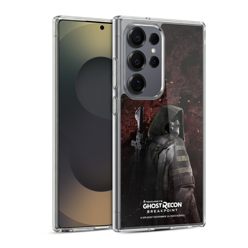Tom Clancy's Ghost Recon Breakpoint Character Art Colonel Walker Soft Gel Case for Samsung Galaxy S25 Ultra & MagSafe