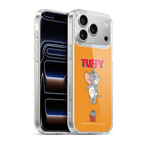 Tom and Jerry Characters Nibbles Soft Gel Case for Apple iPhone 17 Pro Max