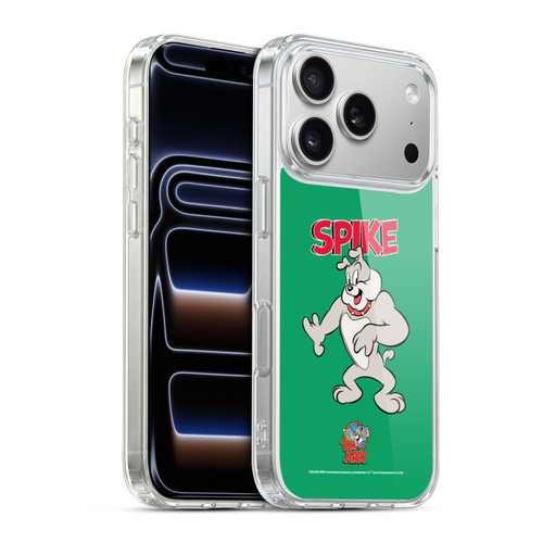 Tom and Jerry Characters Spike Soft Gel Case for Apple iPhone 17 Pro