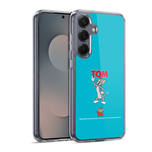 Tom and Jerry Characters Tom Soft Gel Case for Samsung Galaxy S25 & MagSafe