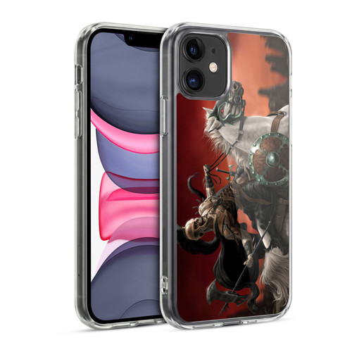 Tom Wood Fantasy Dark Rider Soft Gel Case for Apple iPhone 11