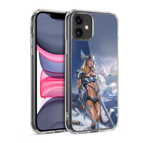 Tom Wood Fantasy Women Warrior Soft Gel Case for Apple iPhone 11