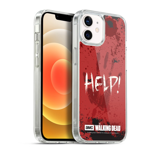 AMC The Walking Dead Quotes Help Soft Gel Case for Apple iPhone 12 / iPhone 12 Pro & MagSafe