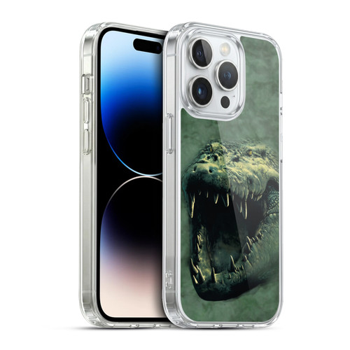 Vincent Hie Big Face Animals Alligator Soft Gel Case for Apple iPhone 13 Pro & MagSafe