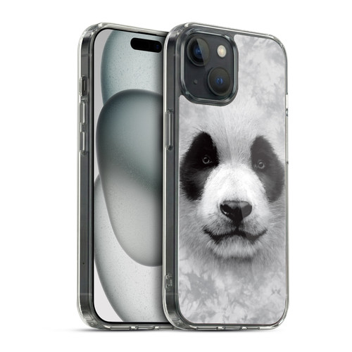 Vincent Hie Big Face Animals Panda Soft Gel Case for Apple iPhone 15 & MagSafe