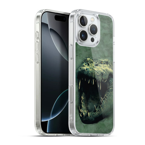 Vincent Hie Big Face Animals Alligator Soft Gel Case for Apple iPhone 16 Pro Max & MagSafe