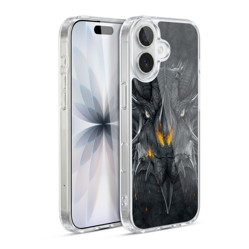 Vincent Hie Big Face Animals Dragon Soft Gel Case for Apple iPhone 17