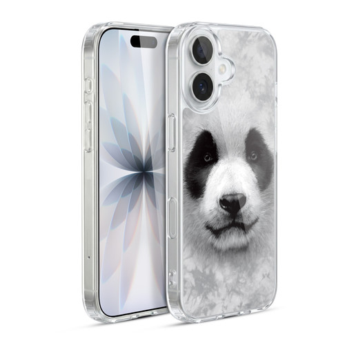 Vincent Hie Big Face Animals Panda Soft Gel Case for Apple iPhone 17