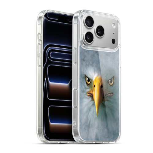 Vincent Hie Big Face Animals Eagle Soft Gel Case for Apple iPhone 17 Pro Max