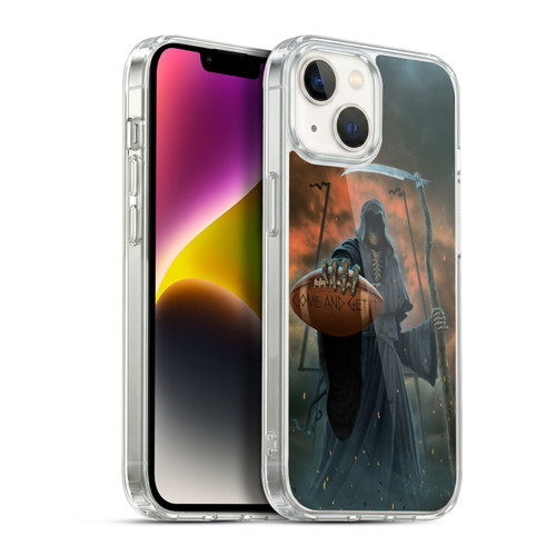 Vincent Hie Skulls Come And Get It Soft Gel Case for Apple iPhone 14