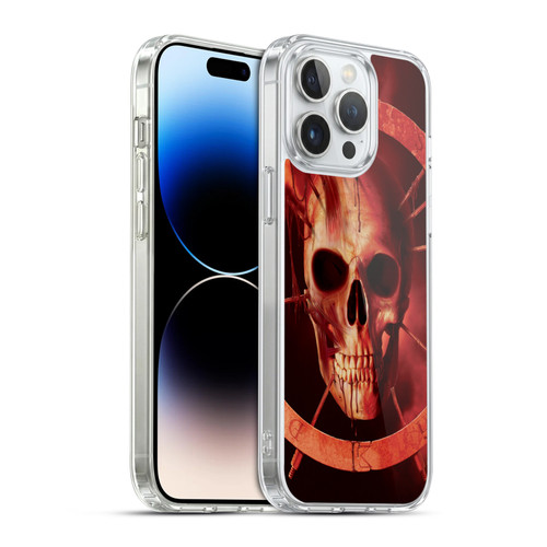 Vincent Hie Skulls Bloodring Soft Gel Case for Apple iPhone 14 Pro Max & MagSafe