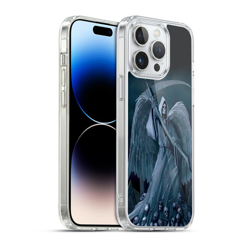 Vincent Hie Skulls Death On A Hold Soft Gel Case for Apple iPhone 14 Pro Max & MagSafe