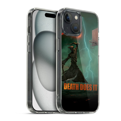 Vincent Hie Skulls Death Does It Soft Gel Case for Apple iPhone 15 & MagSafe