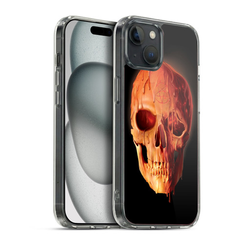 Vincent Hie Skulls Skull Soft Gel Case for Apple iPhone 15 Plus & MagSafe