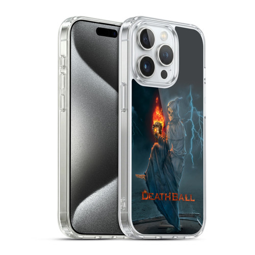 Vincent Hie Skulls Death Ball Soft Gel Case for Apple iPhone 15 Pro & MagSafe