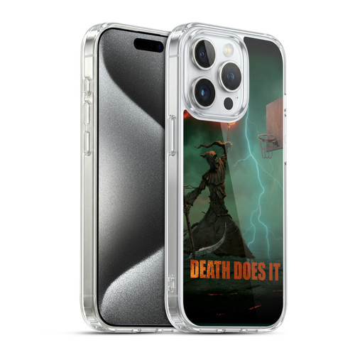 Vincent Hie Skulls Death Does It Soft Gel Case for Apple iPhone 15 Pro & MagSafe