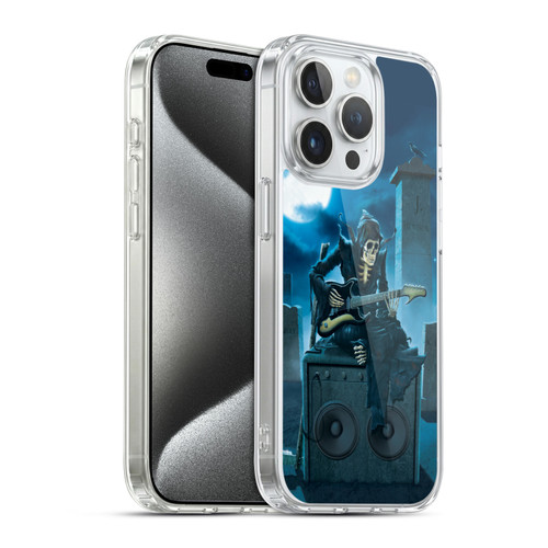 Vincent Hie Skulls Tribute Soft Gel Case for Apple iPhone 15 Pro & MagSafe