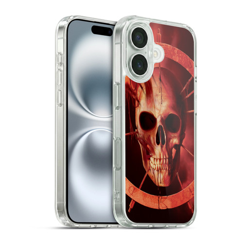 Vincent Hie Skulls Bloodring Soft Gel Case for Apple iPhone 16 & MagSafe