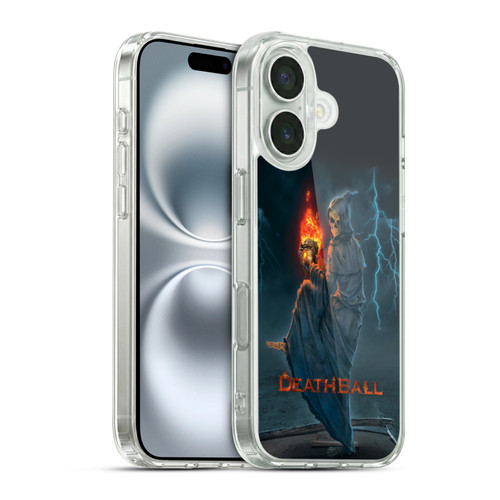 Vincent Hie Skulls Death Ball Soft Gel Case for Apple iPhone 16 & MagSafe