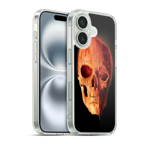 Vincent Hie Skulls Skull Soft Gel Case for Apple iPhone 16 & MagSafe